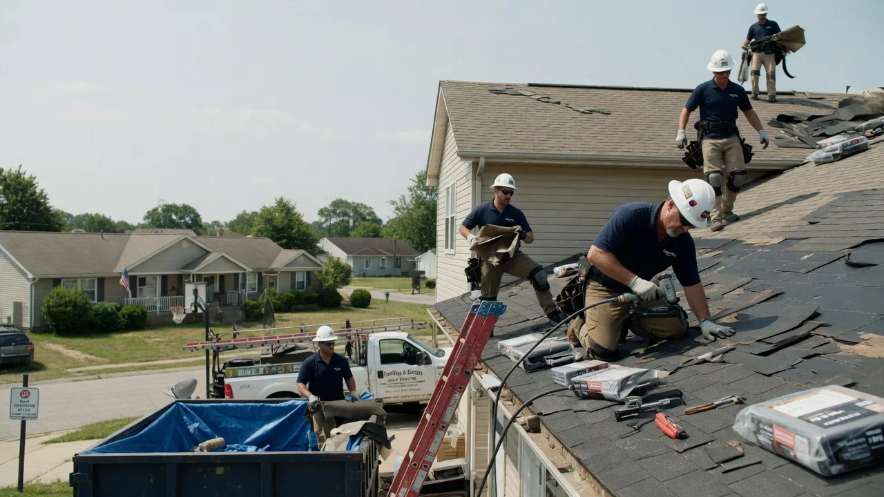 Roof Replacement in Walshville, IL near me